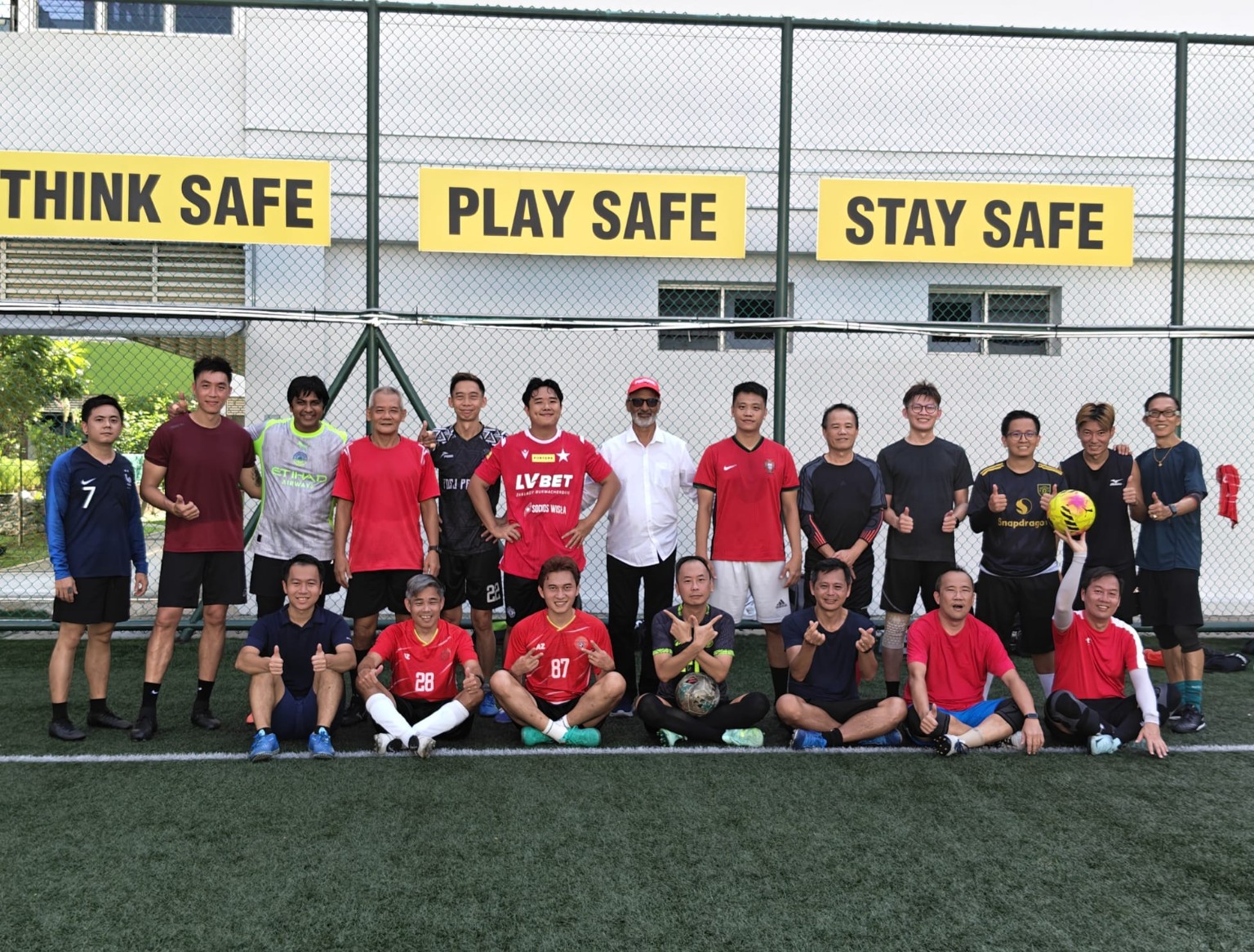 Football group in Singapore